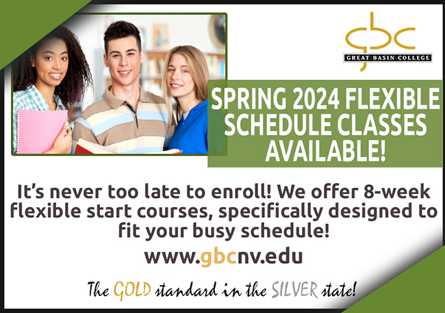 Spring 2024 late starting classes information, gbc logo, students.
