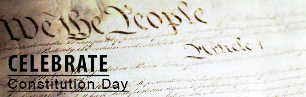 Constitution Day page title graphic.