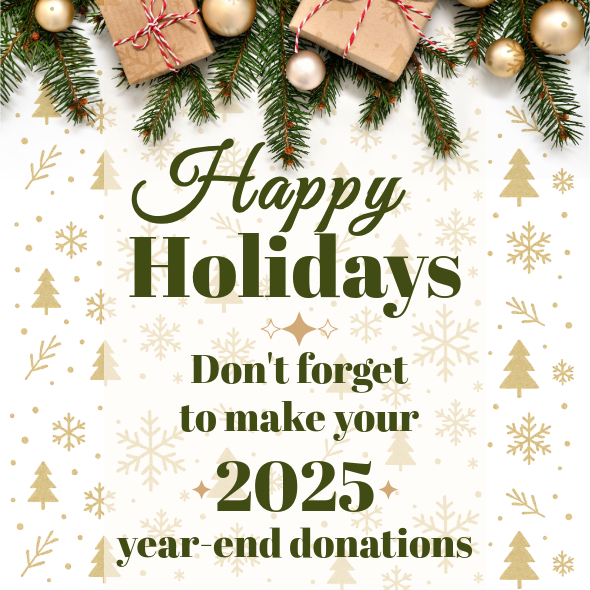 Happy Holidays graphic.