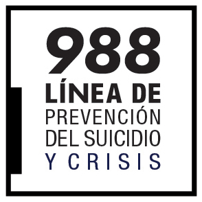 988 Suicide and Crisis Lifeline graphic with Spanish text.